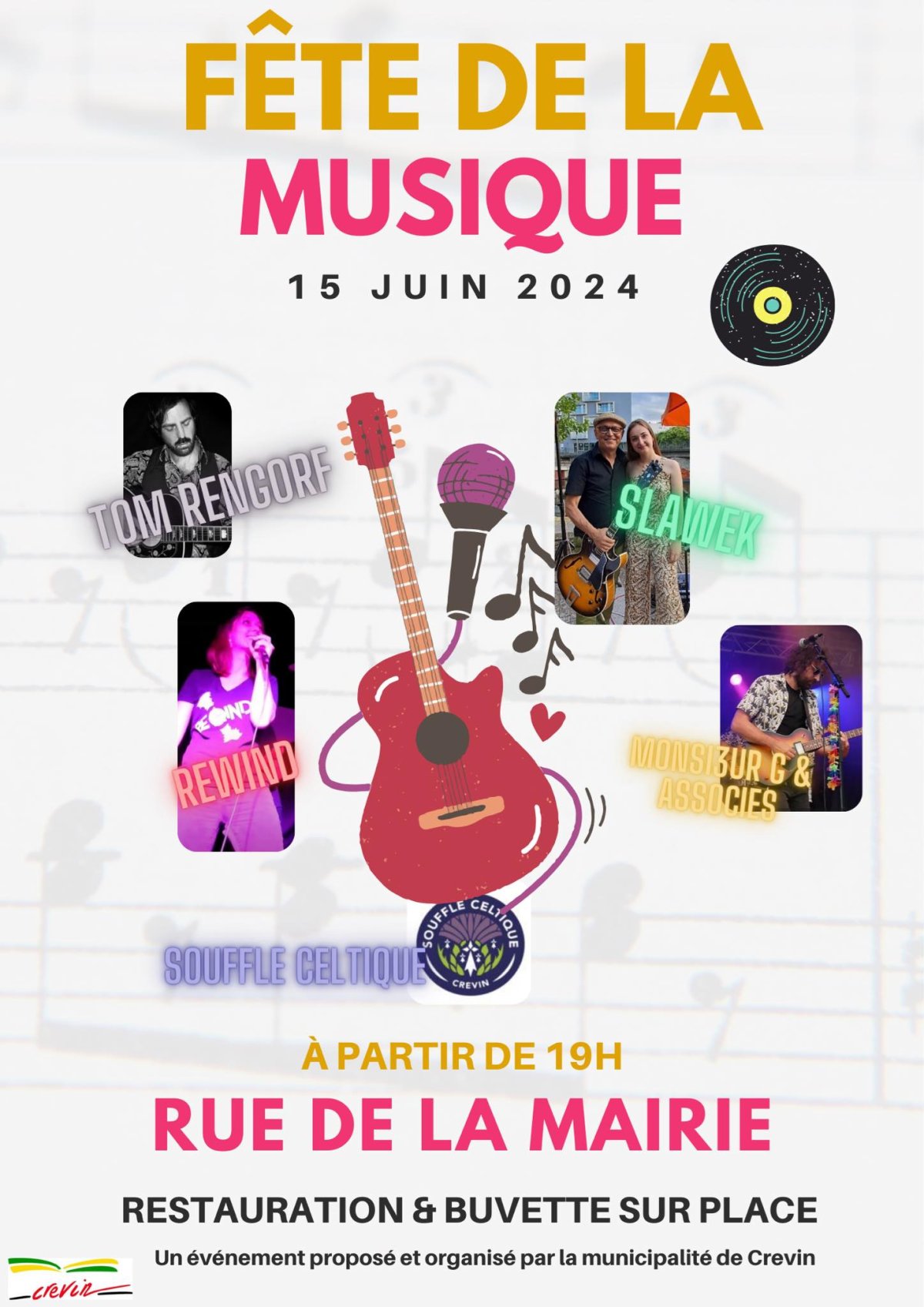 Fête de la musique à Crevin