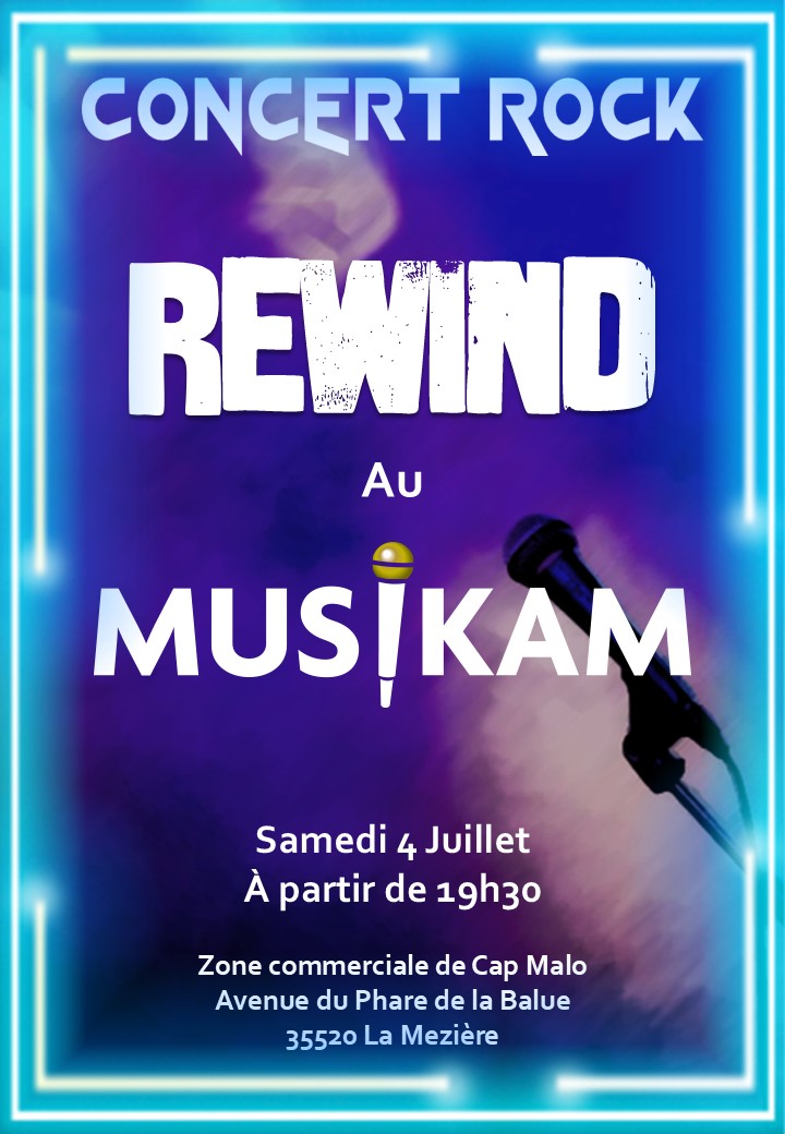 Concert au Musikam, le 4 juillet